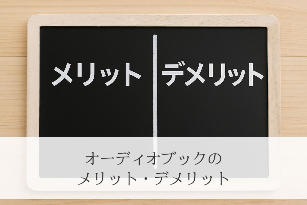 オーディオブックのタブレットの画面