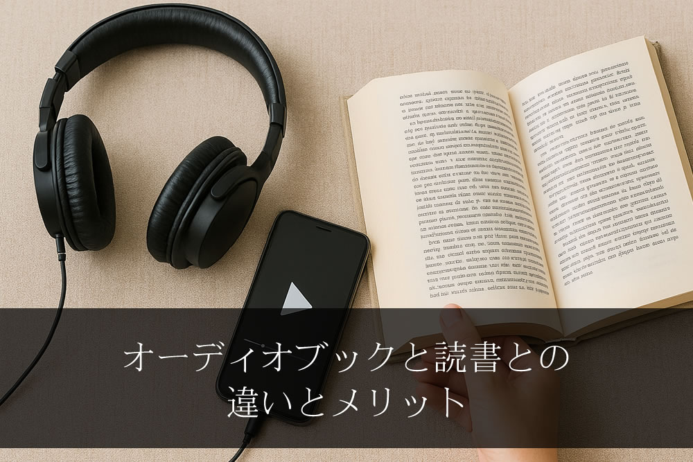 スマホのオーディオブックと書籍
