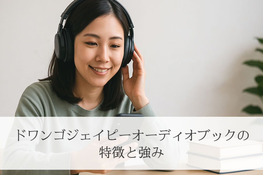 ドワンゴジェイピーオーディオブックでラノベを楽しんでる