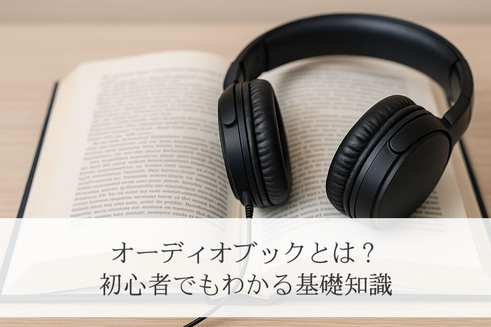 オーディオブックで使うヘッドホン