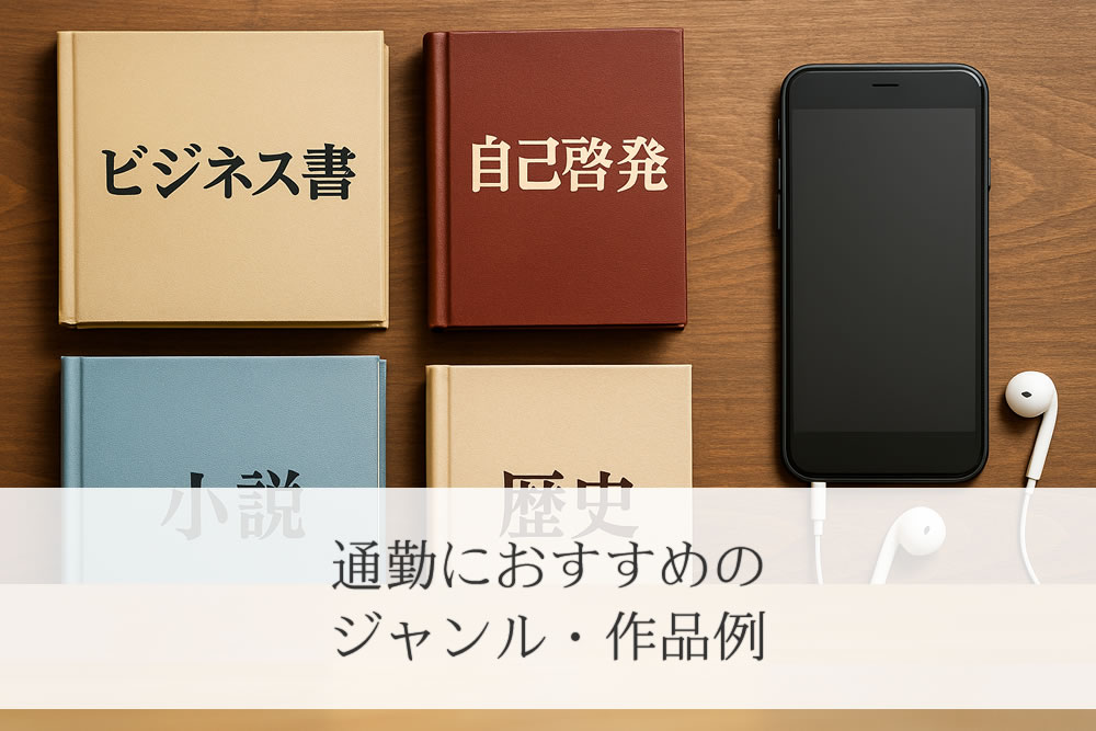 オーディオブックのジャンルイメージ