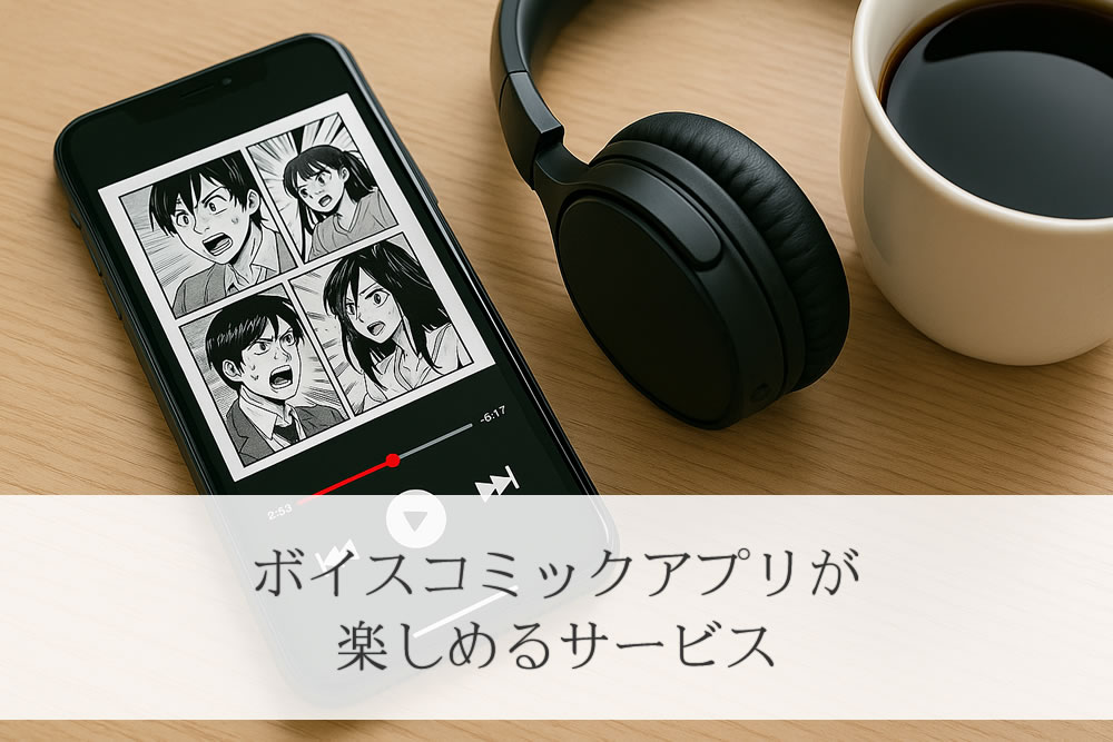 ボイスコミックサービスのイメージ