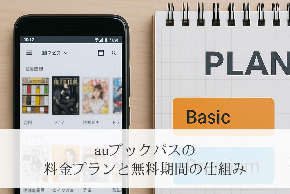 auブックパスの料金プランイメージ