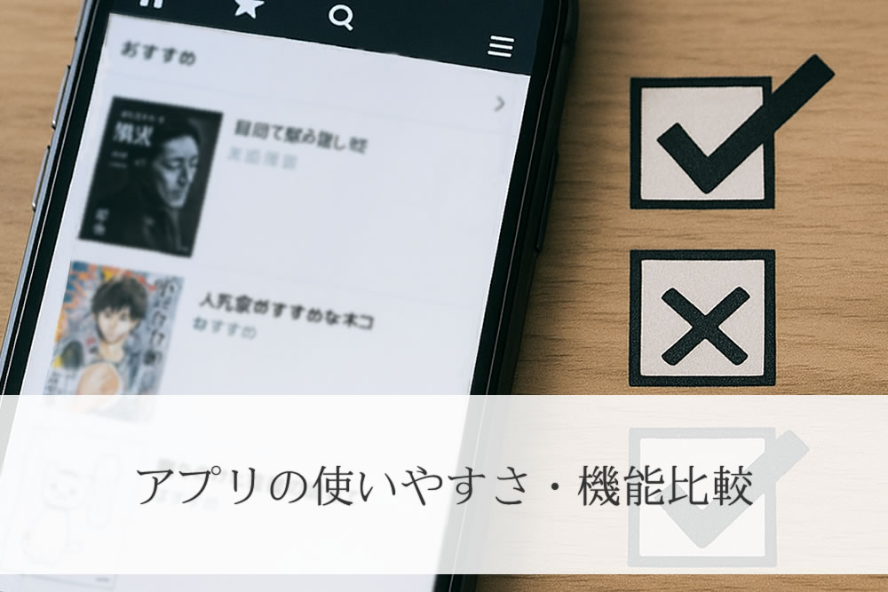 アプリ機能の評価イメージ