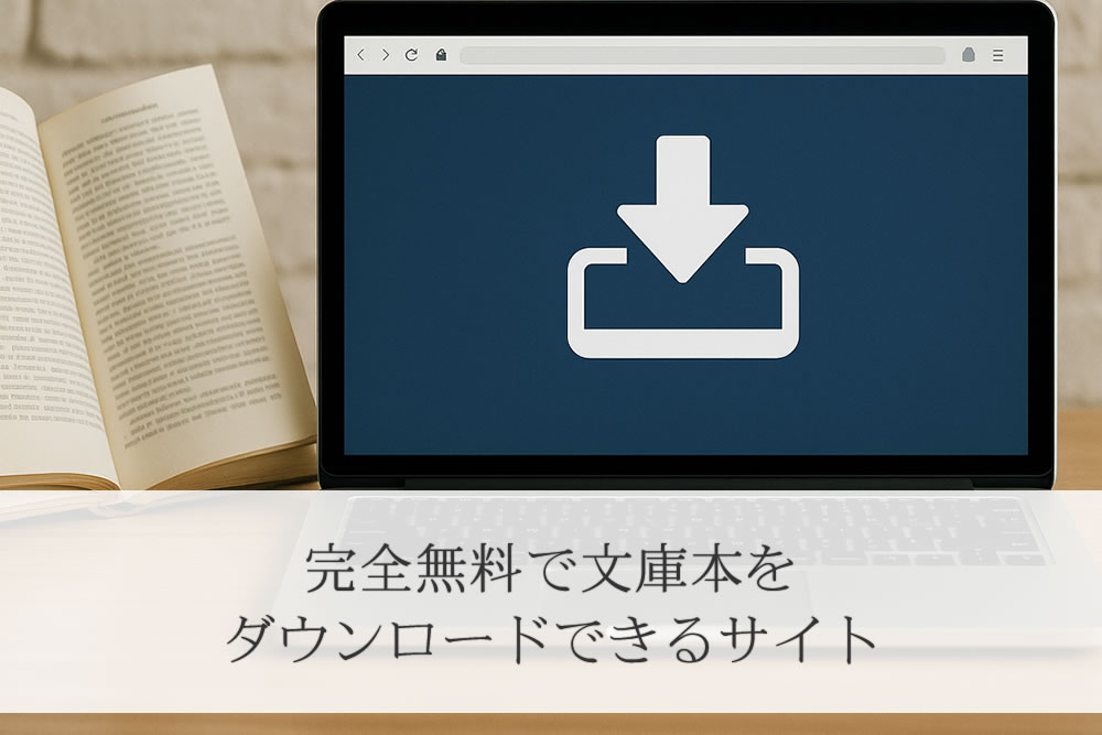 文庫本無料ダウンロードページのイメージ
