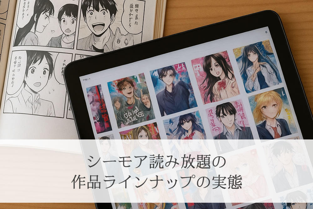 シーモア読み放題の作品リストページ