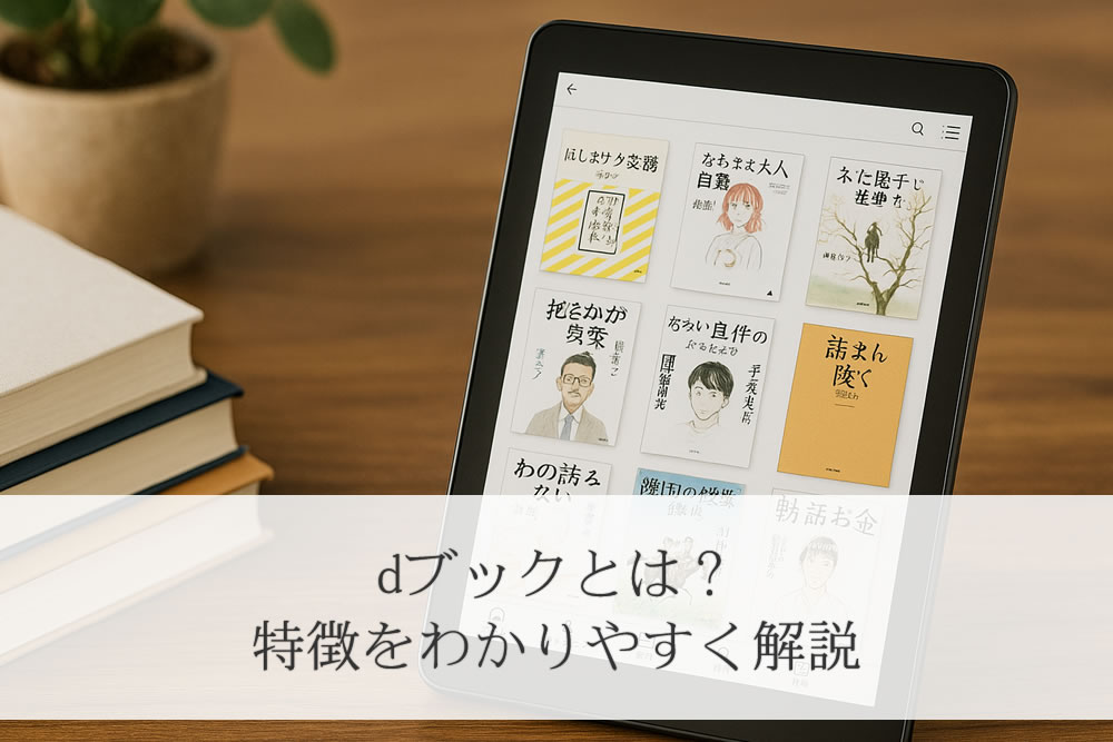 dブックの作品一覧画面