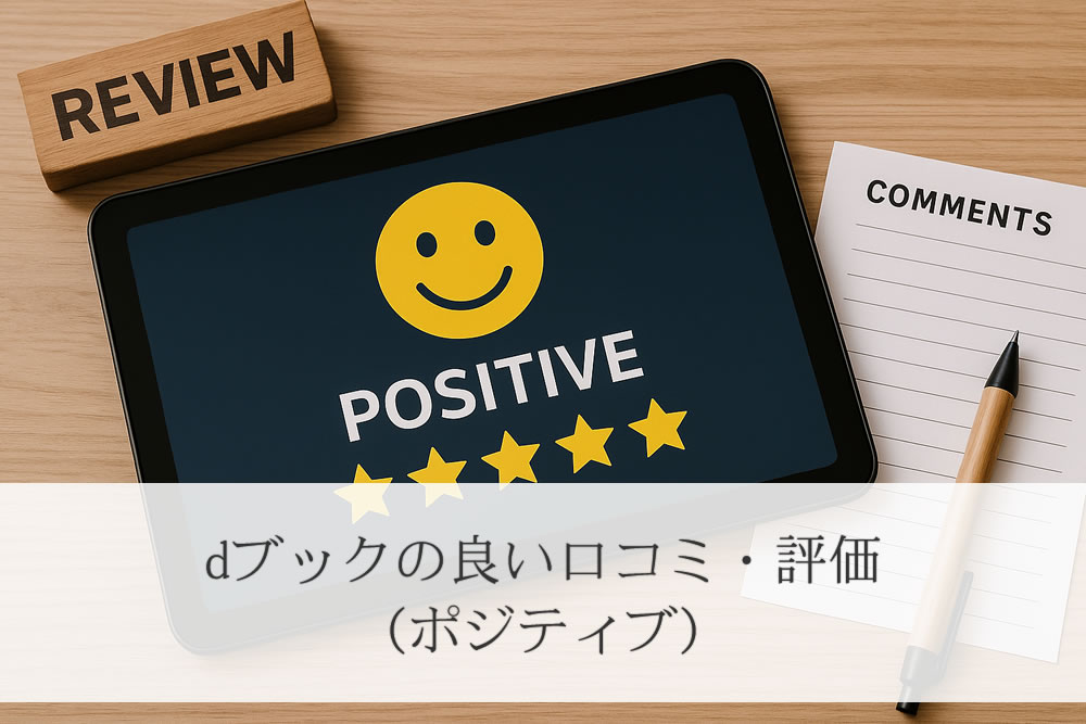 dブックの高評価イメージ