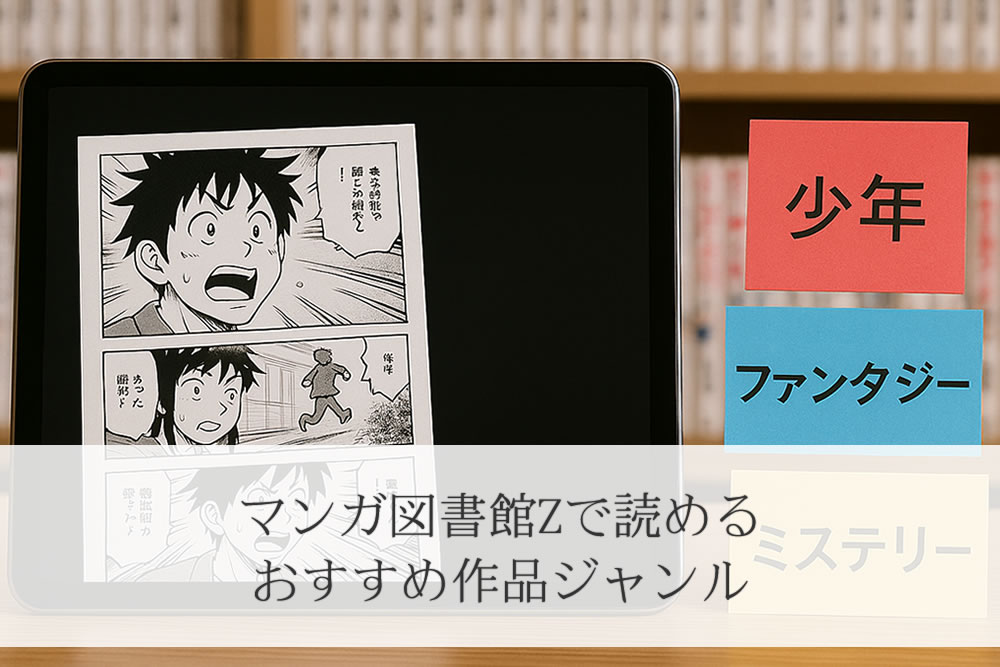 マンガ図書館zのジャンルイメージ