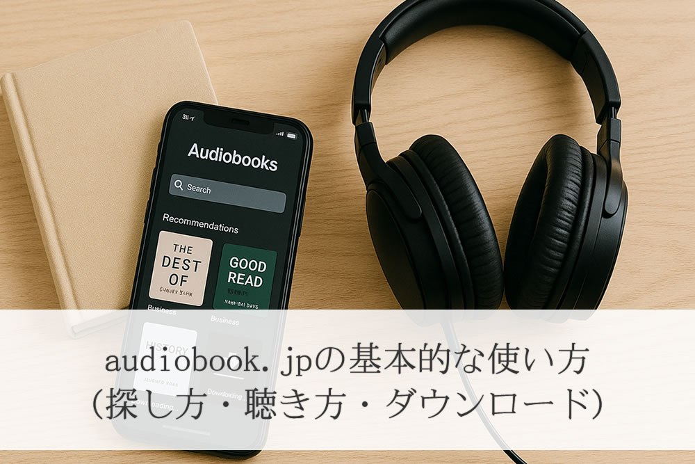 audiobook.jpの使い方説明
